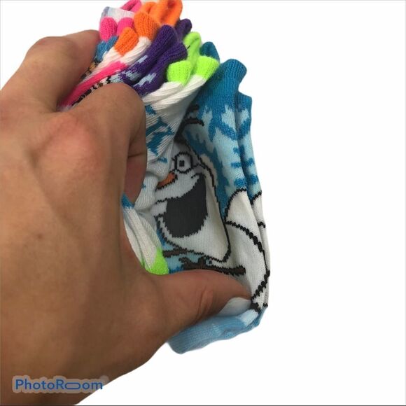 Brand new Pack‎ of 5 Pairs of Girls Frozen Socks - Picture 6 of 8